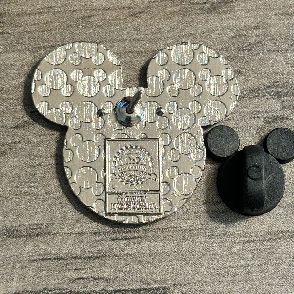 Disney Theme Park Cheshire Cat Mickey Mouse Icon Mystery Alice In Wonderland Pin - Picture 3 of 3